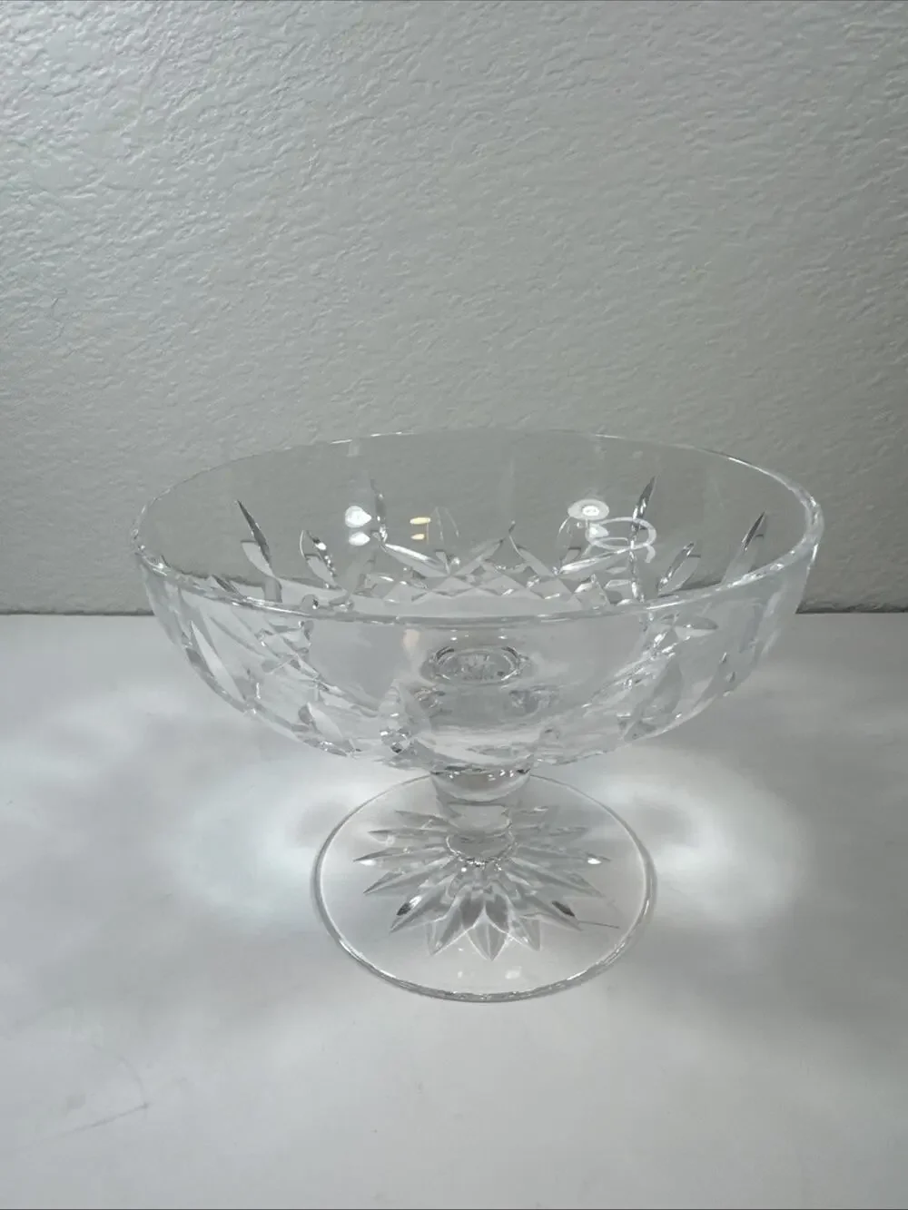Waterford Crystal Compote Lismore round No Box